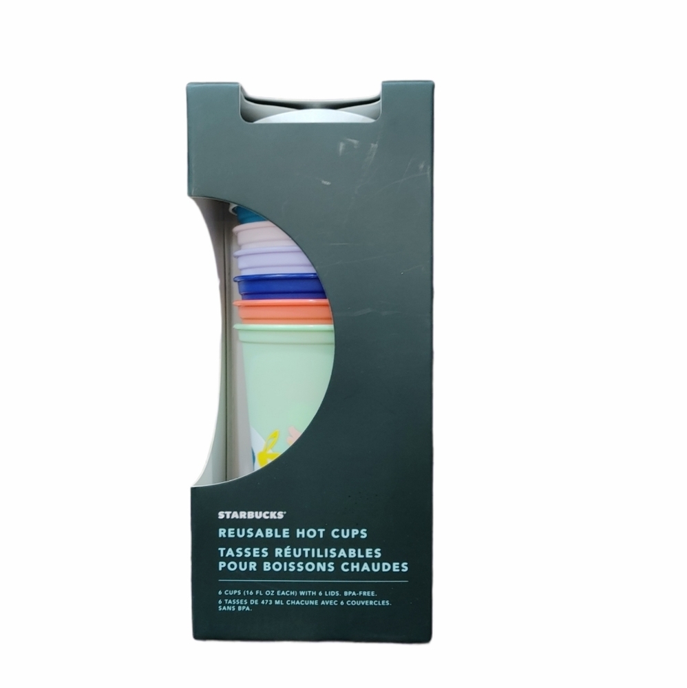 NEW!!!STARBUCKS REUSABLE HOT CUPS